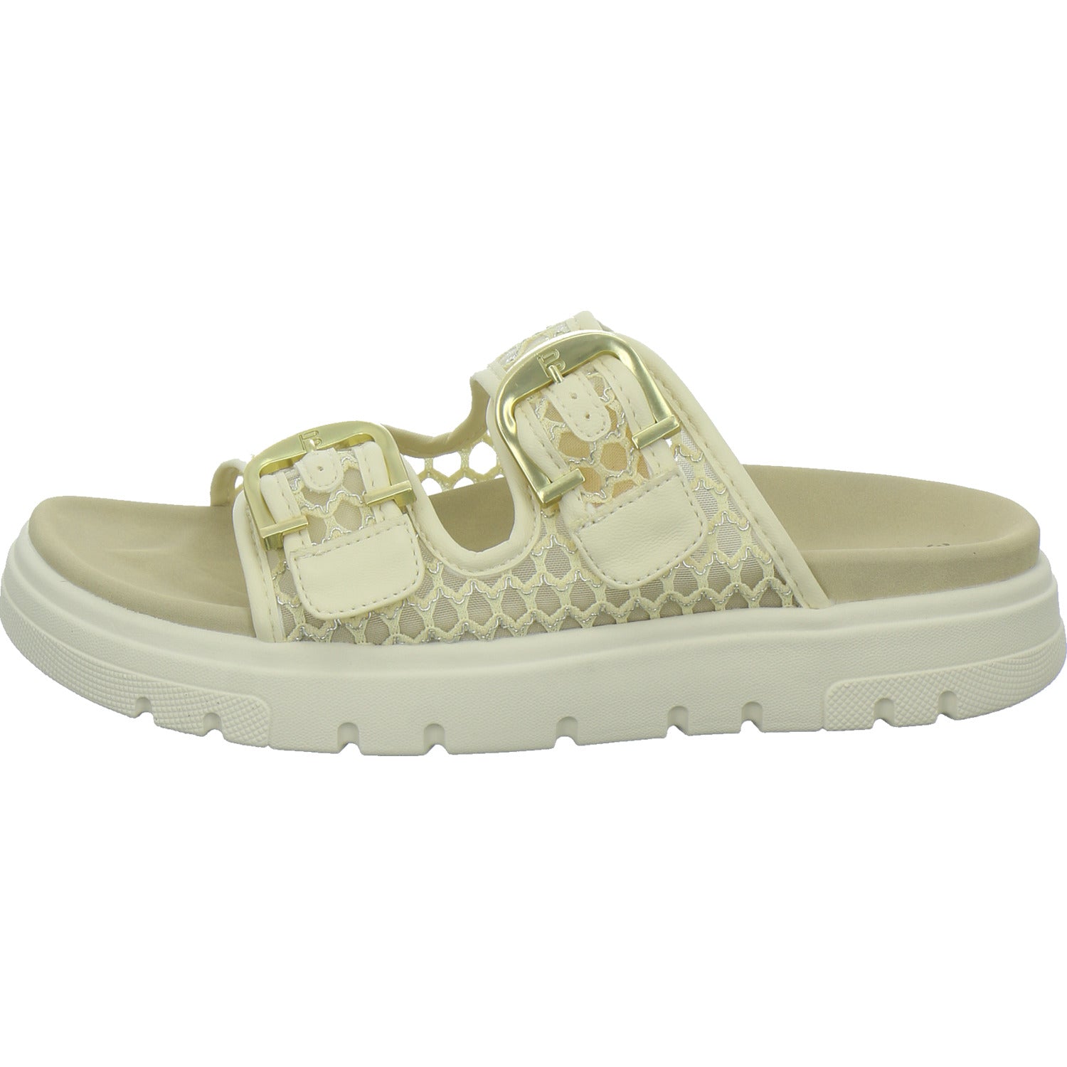 Bugatti Shoes Woman Pantoletten Damen Beige-kombi