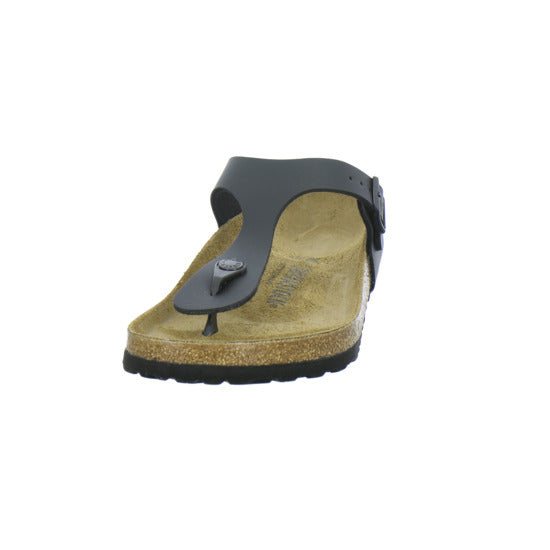 Birkenstock Gizeh Pantoletten Schwarz - 360° Ansicht