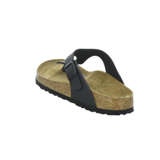 Birkenstock Gizeh Pantoletten Schwarz - 360° Ansicht