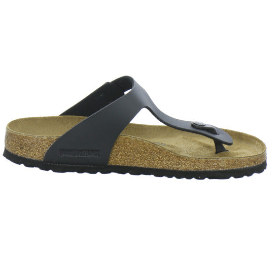 Birkenstock Gizeh Pantoletten Schwarz - 360° Ansicht