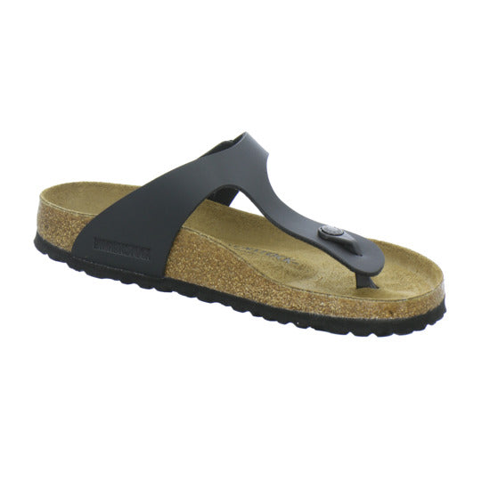 Birkenstock Gizeh Pantoletten Schwarz - 360° Ansicht