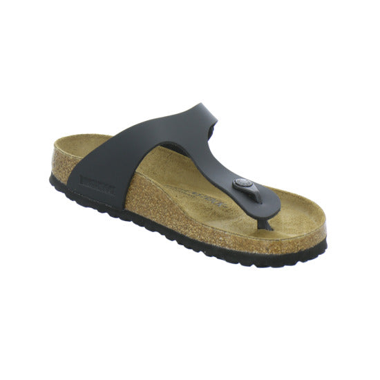 Birkenstock Gizeh Pantoletten Schwarz - 360° Ansicht