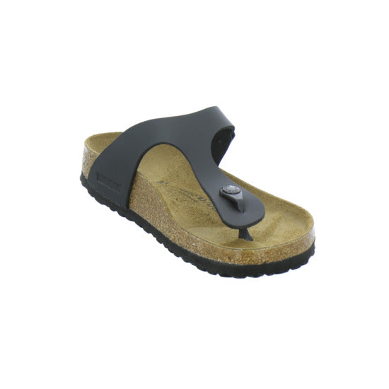 Birkenstock Gizeh Pantoletten Schwarz - 360° Ansicht