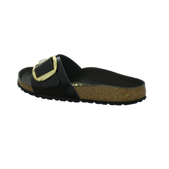 Birkenstock Madrid BB Pantoletten Schwarz - 360° Ansicht