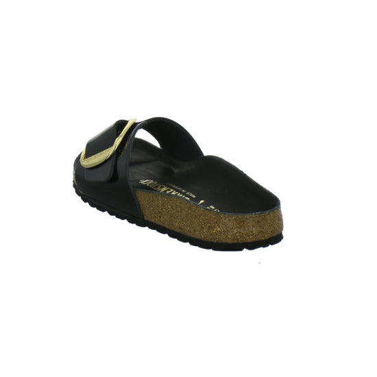 Birkenstock Madrid BB Pantoletten Schwarz - 360° Ansicht