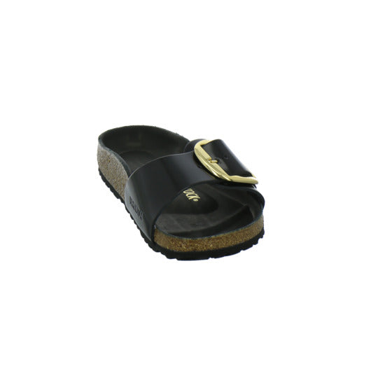 Birkenstock Madrid BB Pantoletten Schwarz - 360° Ansicht