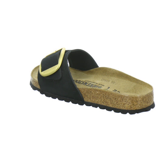 Birkenstock Madrid BB Pantoletten Schwarz - 360° Ansicht