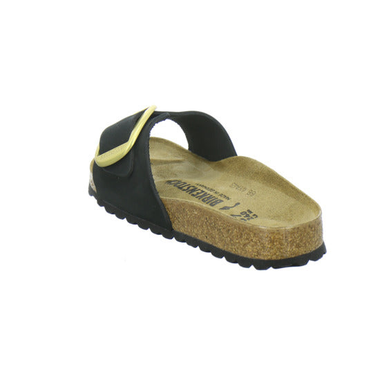 Birkenstock Madrid BB Pantoletten Schwarz - 360° Ansicht