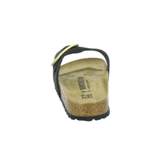 Birkenstock Madrid BB Pantoletten Schwarz - 360° Ansicht