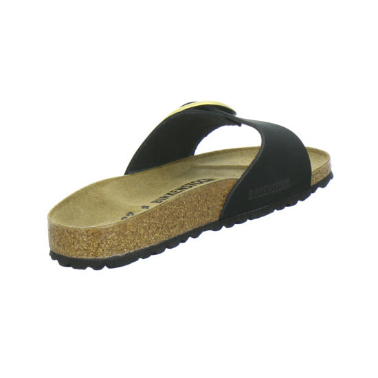 Birkenstock Madrid BB Pantoletten Schwarz - 360° Ansicht