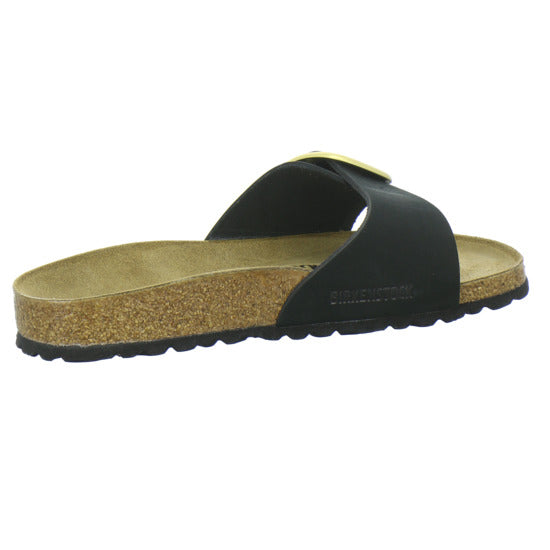 Birkenstock Madrid BB Pantoletten Schwarz - 360° Ansicht