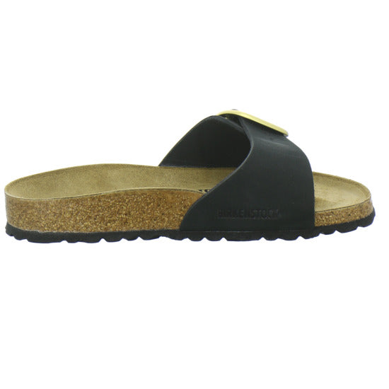 Birkenstock Madrid BB Pantoletten Schwarz - 360° Ansicht