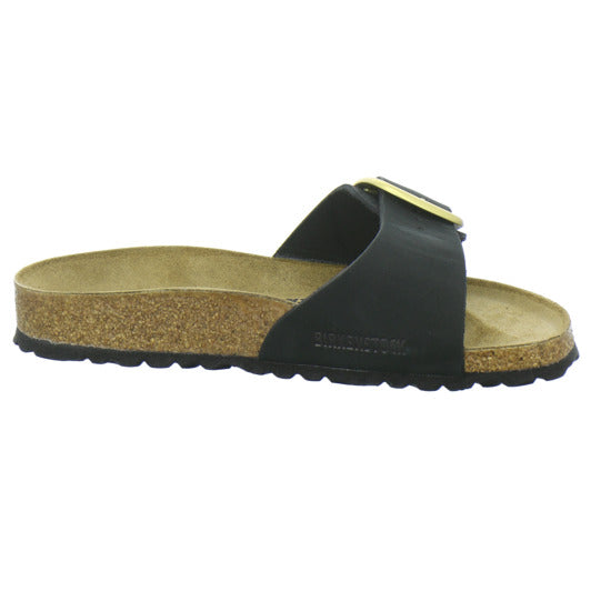 Birkenstock Madrid BB Pantoletten Schwarz - 360° Ansicht