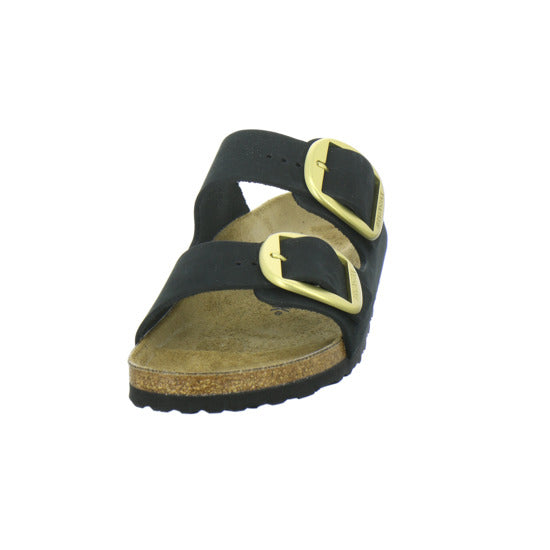 Birkenstock Arizona BB Pantoletten Schwarz - 360° Ansicht