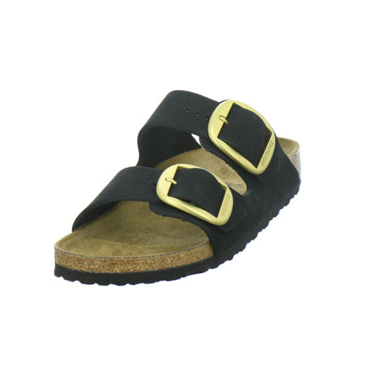 Birkenstock Arizona BB Pantoletten Schwarz - 360° Ansicht