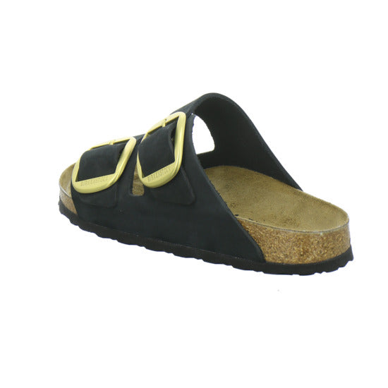 Birkenstock Arizona BB Pantoletten Schwarz - 360° Ansicht