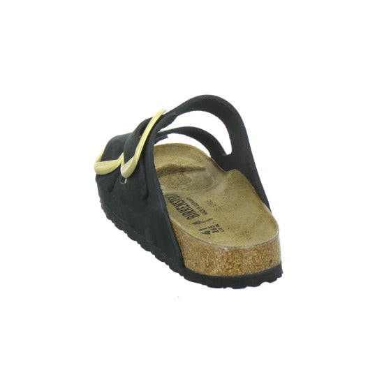 Birkenstock Arizona BB Pantoletten Schwarz - 360° Ansicht