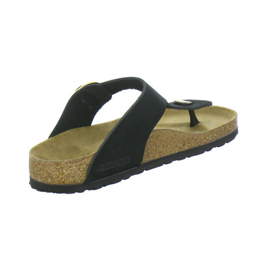 Birkenstock Gizeh BB Pantoletten Schwarz - 360° Ansicht