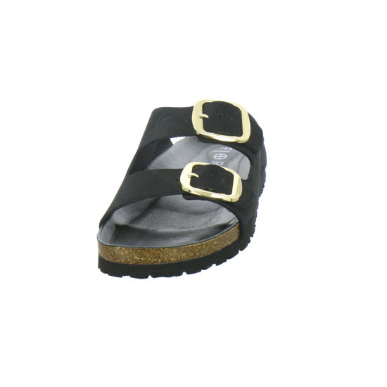 Planet Footwear GmbH Pantoletten Schwarz - 360° Ansicht