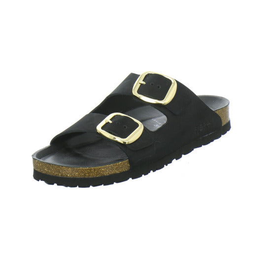Planet Footwear GmbH Pantoletten Schwarz - 360° Ansicht