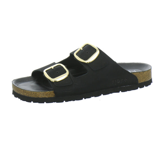 Planet Footwear GmbH Pantoletten Schwarz - 360° Ansicht