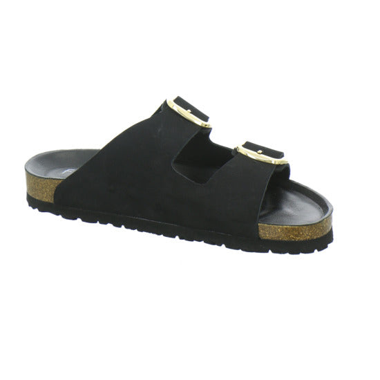 Planet Footwear GmbH Pantoletten Schwarz - 360° Ansicht