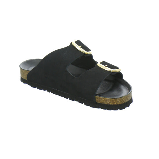 Planet Footwear GmbH Pantoletten Schwarz - 360° Ansicht