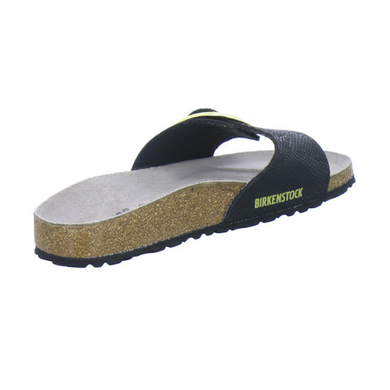 Birkenstock Pantoletten Damen Madrid Big Buckle Schwarz