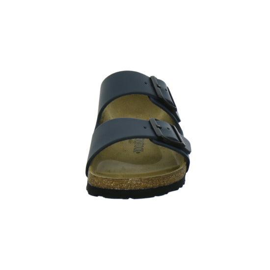 Birkenstock Arizona Pantoletten Dunkelblau - 360° Ansicht