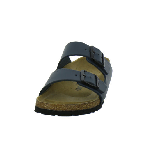 Birkenstock Arizona Pantoletten Dunkelblau - 360° Ansicht