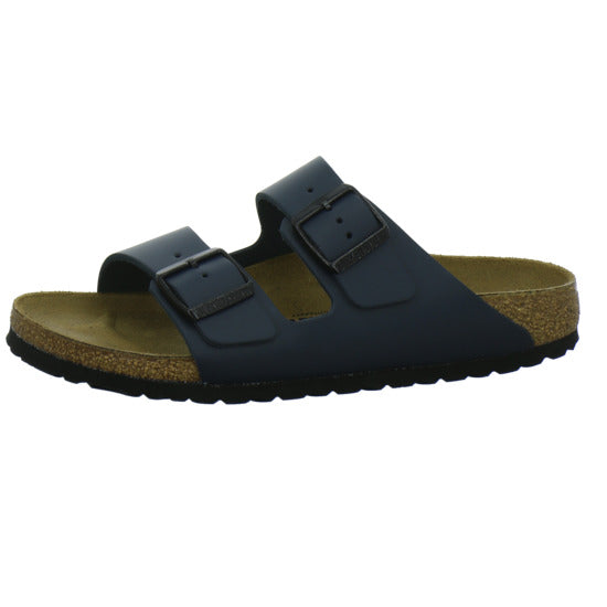 Birkenstock Arizona Pantoletten Dunkelblau - 360° Ansicht