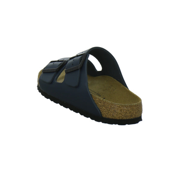 Birkenstock Arizona Pantoletten Dunkelblau - 360° Ansicht