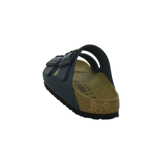 Birkenstock Arizona Pantoletten Dunkelblau - 360° Ansicht