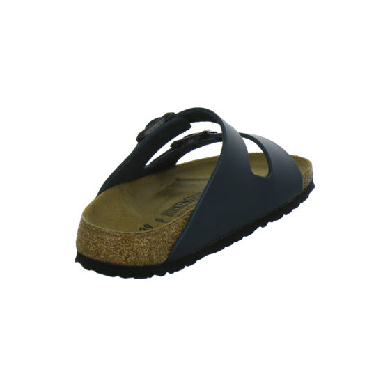Birkenstock Arizona Pantoletten Dunkelblau - 360° Ansicht
