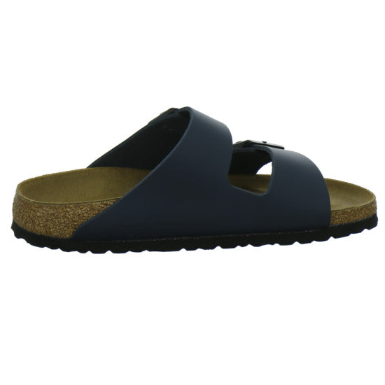 Birkenstock Arizona Pantoletten Dunkelblau - 360° Ansicht
