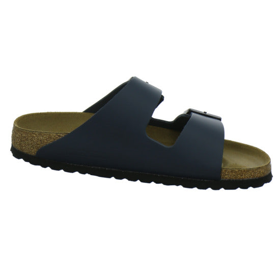 Birkenstock Arizona Pantoletten Dunkelblau - 360° Ansicht