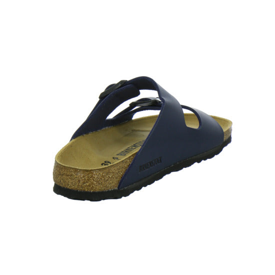 Birkenstock Arizona Pantoletten Dunkelblau - 360° Ansicht