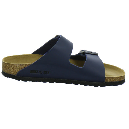 Birkenstock Arizona Pantoletten Dunkelblau - 360° Ansicht