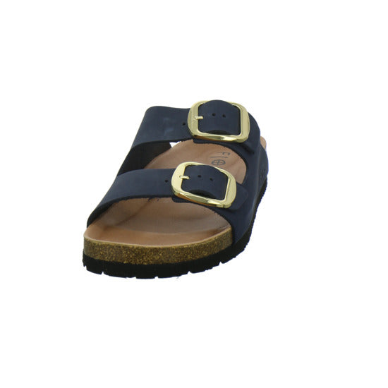 Planet Footwear GmbH Pantoletten Dunkelblau - 360° Ansicht