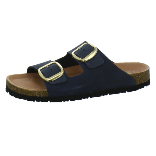 Planet Footwear GmbH Pantoletten Dunkelblau - 360° Ansicht