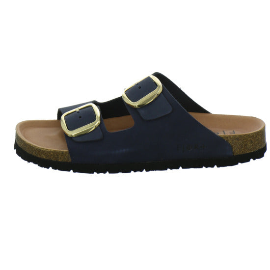 Planet Footwear GmbH Pantoletten Dunkelblau - 360° Ansicht