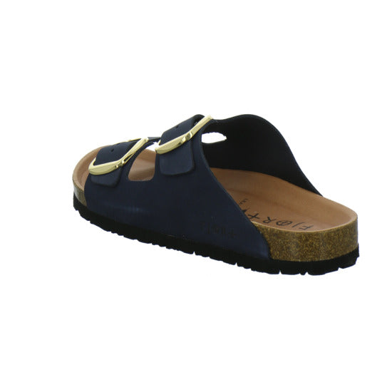 Planet Footwear GmbH Pantoletten Dunkelblau - 360° Ansicht