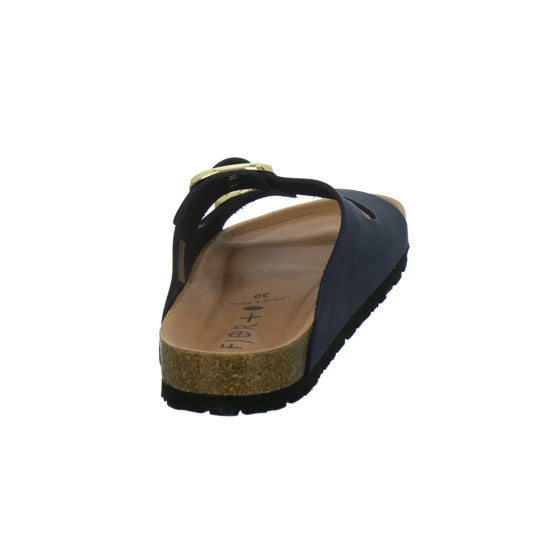 Planet Footwear GmbH Pantoletten Dunkelblau - 360° Ansicht