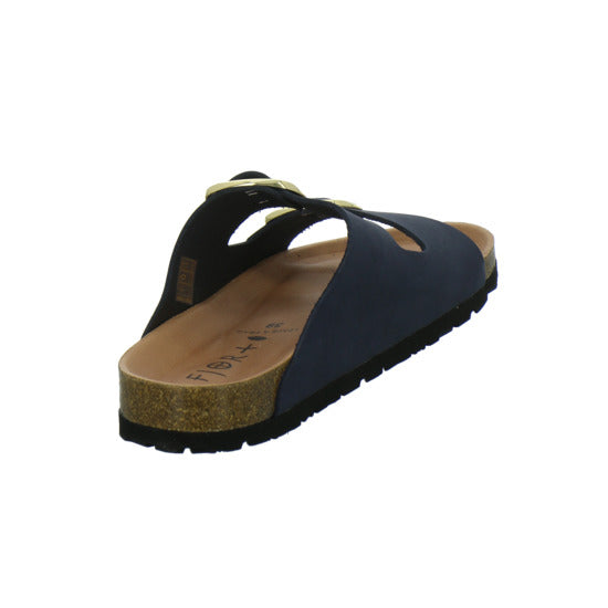 Planet Footwear GmbH Pantoletten Dunkelblau - 360° Ansicht