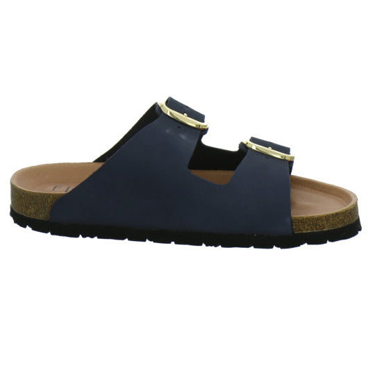 Planet Footwear GmbH Pantoletten Dunkelblau - 360° Ansicht
