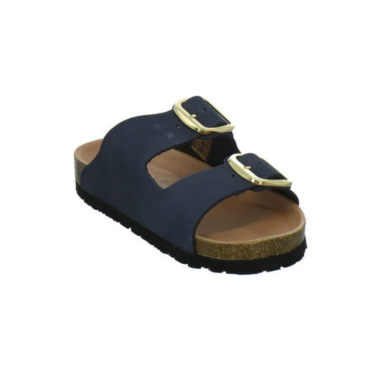 Planet Footwear GmbH Pantoletten Dunkelblau - 360° Ansicht