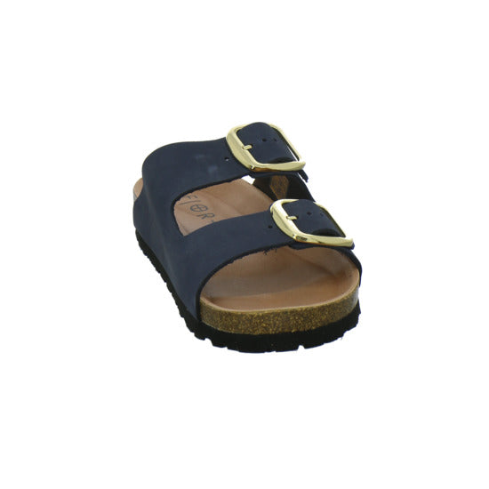Planet Footwear GmbH Pantoletten Dunkelblau - 360° Ansicht