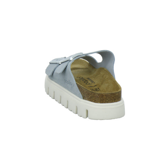 Birkenstock Arizona Platform Pantoletten Hellblau - 360° Ansicht