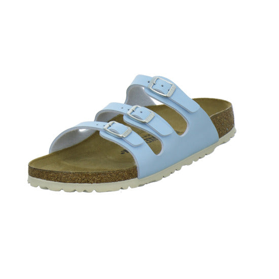 Birkenstock Florida Pantoletten Hellblau