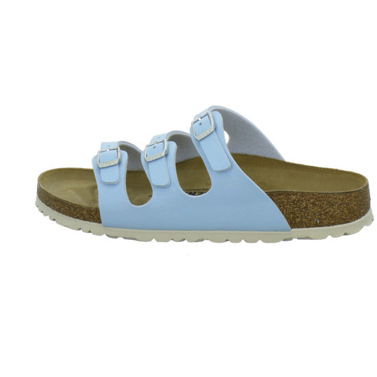 Birkenstock Florida Pantoletten Hellblau